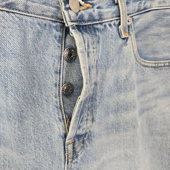 NWT Everlane The 90's Cheeky Hidden Button Fly Jeans Size 29 Ankle - Picture 6 of 8